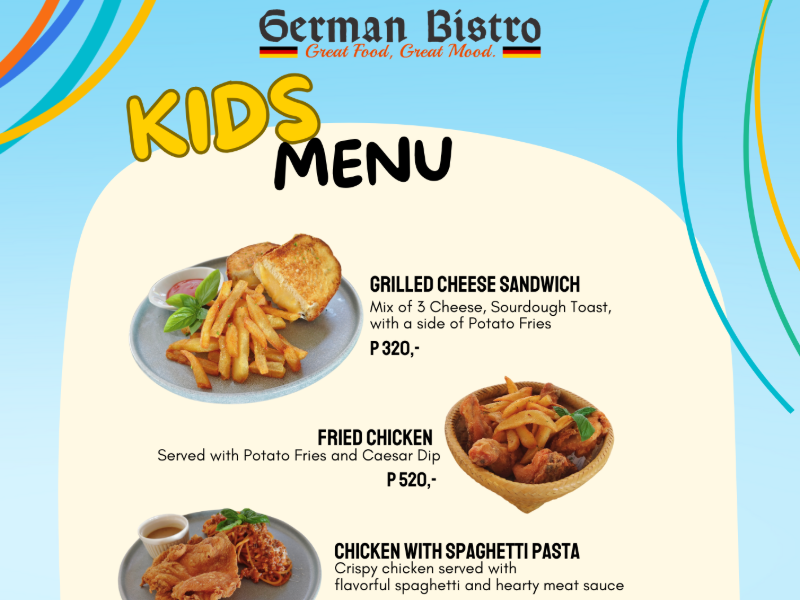 Kids Menu